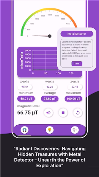 Metal Detector Screenshot 3 - AppWisp.com Metal Detector Screenshot 3 - AppWisp.com