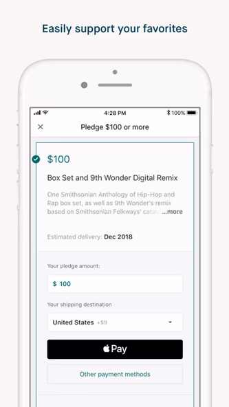 Kickstarter Screenshot 4 - AppWisp.com Kickstarter Screenshot 4 - AppWisp.com