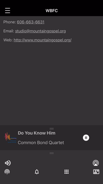 Mountain Gospel Radio Screenshot 4 - AppWisp.com Mountain Gospel Radio Screenshot 4 - AppWisp.com
