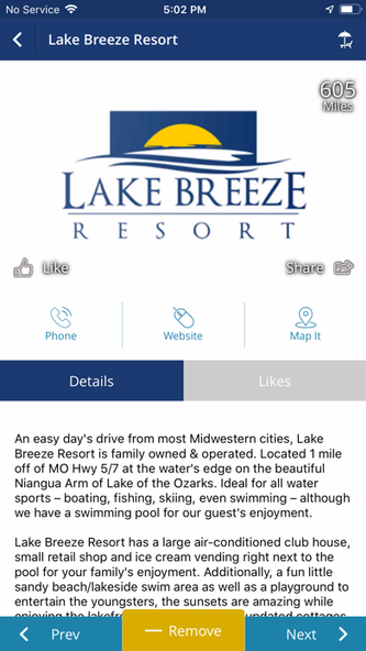 Visit Lake of the Ozarks Screenshot 2 - AppWisp.com Visit Lake of the Ozarks Screenshot 2 - AppWisp.com