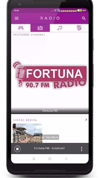 Fortuna FM Sukabumi Screenshot 2 - AppWisp.com Fortuna FM Sukabumi Screenshot 2 - AppWisp.com