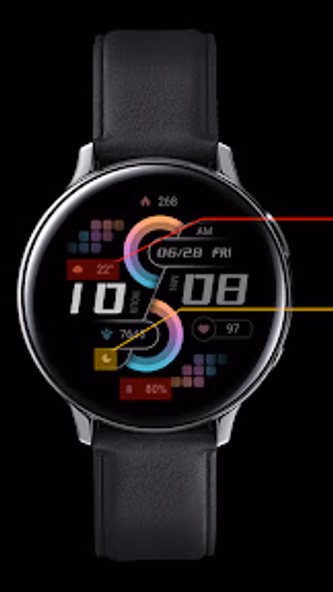 Color Space For Wear OS Screenshot 1 - AppWisp.com Color Space For Wear OS Screenshot 1 - AppWisp.com