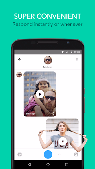 Glide - Video Chat Messenger Screenshot 2 - AppWisp.com Glide - Video Chat Messenger Screenshot 2 - AppWisp.com