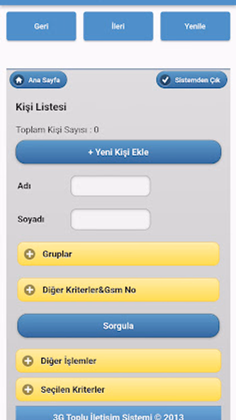 3G Bilişim Mobil Sms Screenshot 4 - AppWisp.com 3G Bilişim Mobil Sms Screenshot 4 - AppWisp.com