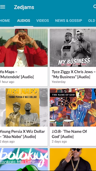 Zedjams App Screenshot 1 - AppWisp.com Zedjams App Screenshot 1 - AppWisp.com