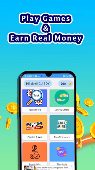 EarnDoor - Play & Earn Money Screenshot 1 - AppWisp.com EarnDoor - Play & Earn Money Screenshot 1 - AppWisp.com