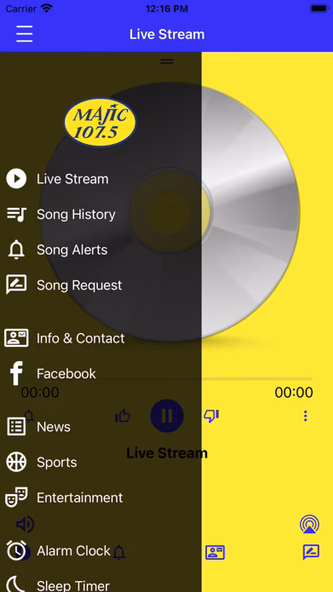 Majic 107.5 Screenshot 2 - AppWisp.com Majic 107.5 Screenshot 2 - AppWisp.com