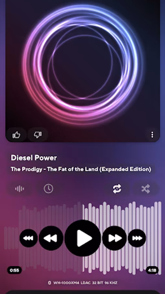 Poweramp: Music Player (Trial) Screenshot 1 - AppWisp.com Poweramp: Music Player (Trial) Screenshot 1 - AppWisp.com