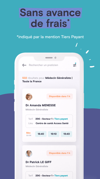 Qare - Consultez un médecin Screenshot 4 - AppWisp.com Qare - Consultez un médecin Screenshot 4 - AppWisp.com