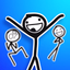 Stick Man Stickers Pack - AppWisp.com
