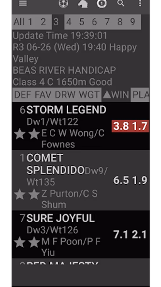 HkBetInfo Screenshot 2 - AppWisp.com HkBetInfo Screenshot 2 - AppWisp.com