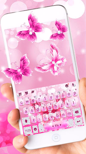 Pink Butterfly 2 Theme Screenshot 2 - AppWisp.com Pink Butterfly 2 Theme Screenshot 2 - AppWisp.com