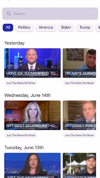 Real America’s Voice News Screenshot 4 - AppWisp.com Real America’s Voice News Screenshot 4 - AppWisp.com