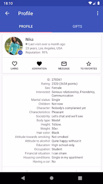 InDating — Dating and Chat Screenshot 4 - AppWisp.com InDating — Dating and Chat Screenshot 4 - AppWisp.com
