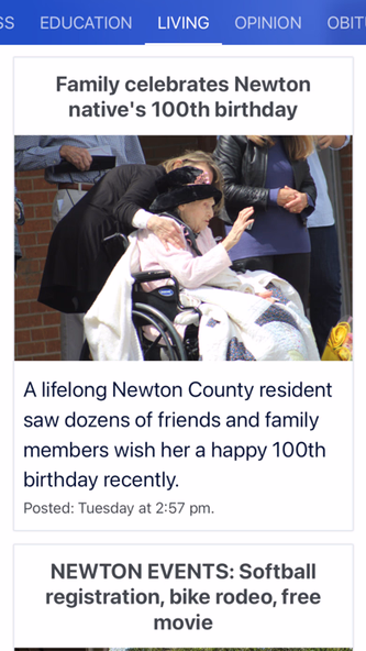 Covington News Screenshot 1 - AppWisp.com Covington News Screenshot 1 - AppWisp.com