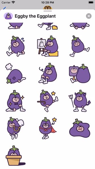 Eggby the Eggplant Screenshot 4 - AppWisp.com Eggby the Eggplant Screenshot 4 - AppWisp.com