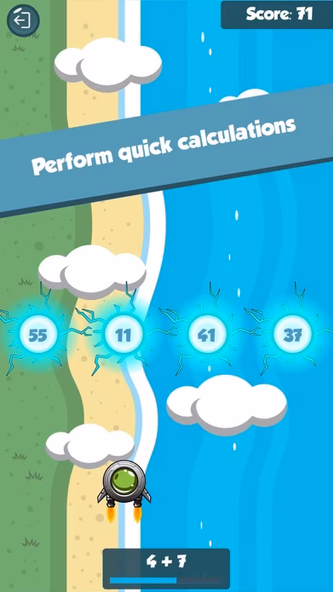 Brain Drain: a quick math game Screenshot 1 - AppWisp.com Brain Drain: a quick math game Screenshot 1 - AppWisp.com
