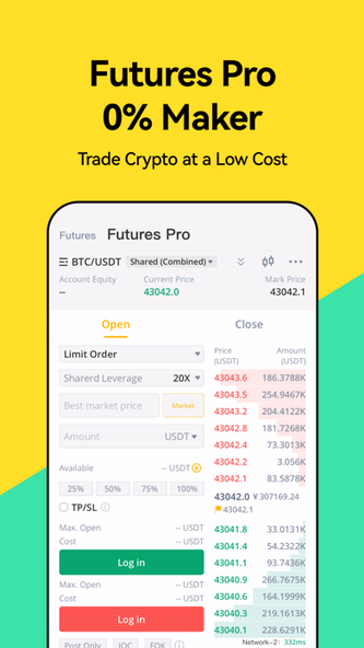 WEEX - Buy Bitcoin & Crypto Screenshot 4 - AppWisp.com WEEX - Buy Bitcoin & Crypto Screenshot 4 - AppWisp.com