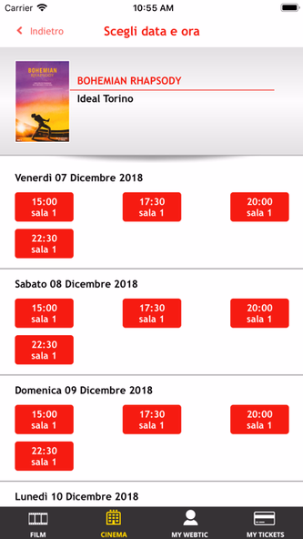 Webtic Ideal Cityplex Torino Screenshot 4 - AppWisp.com Webtic Ideal Cityplex Torino Screenshot 4 - AppWisp.com