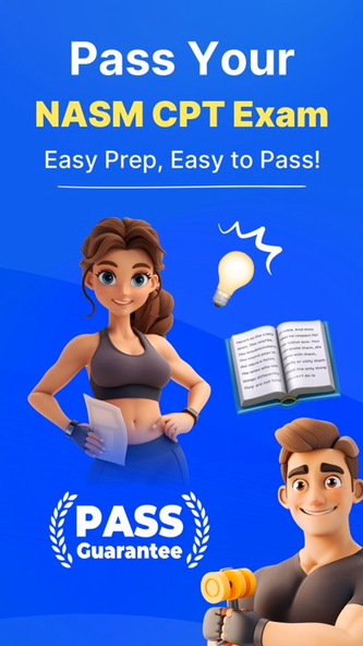 NASM CPT Fitness Practice 2025 Screenshot 1 - AppWisp.com NASM CPT Fitness Practice 2025 Screenshot 1 - AppWisp.com