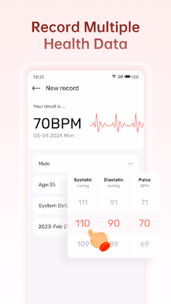 Health Sense: Pulse & BP Screenshot 2 - AppWisp.com Health Sense: Pulse & BP Screenshot 2 - AppWisp.com
