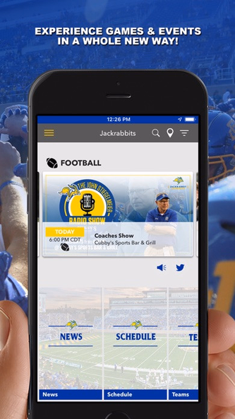 South Dakota State Jackrabbits Screenshot 1 - AppWisp.com South Dakota State Jackrabbits Screenshot 1 - AppWisp.com