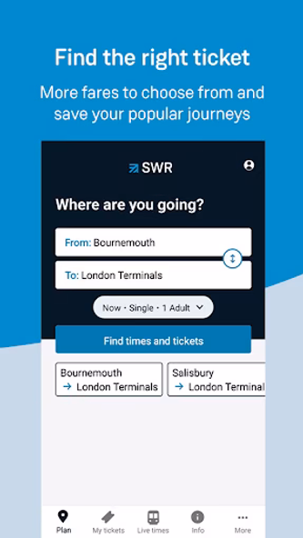 South Western Railway Screenshot 4 - AppWisp.com South Western Railway Screenshot 4 - AppWisp.com