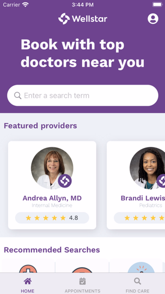 Wellstar Screenshot 1 - AppWisp.com Wellstar Screenshot 1 - AppWisp.com