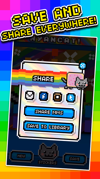 NyanCam - Nyan Cat Sticker Photobooth! Screenshot 4 - AppWisp.com NyanCam - Nyan Cat Sticker Photobooth! Screenshot 4 - AppWisp.com