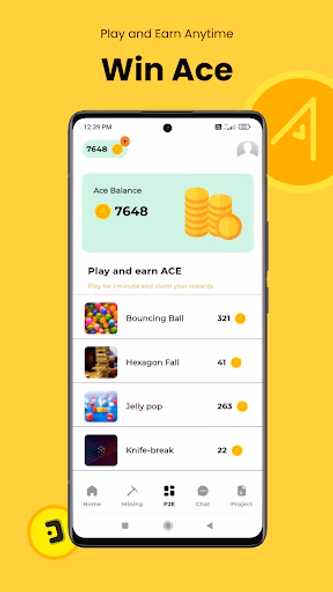 Dotchain : Mine Crypto Blocks Screenshot 3 - AppWisp.com Dotchain : Mine Crypto Blocks Screenshot 3 - AppWisp.com