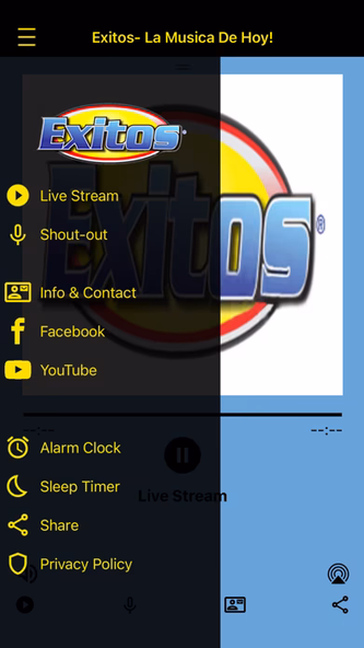 Radio Exitos Screenshot 2 - AppWisp.com Radio Exitos Screenshot 2 - AppWisp.com