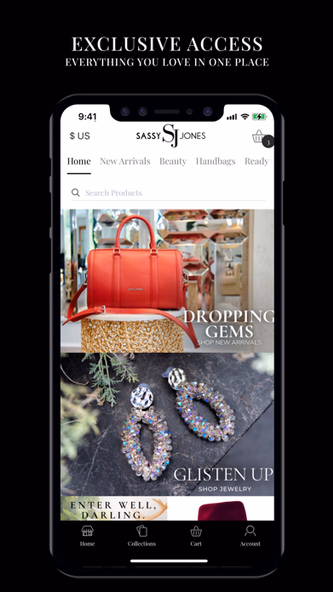 Sassy Jones App Screenshot 2 - AppWisp.com Sassy Jones App Screenshot 2 - AppWisp.com