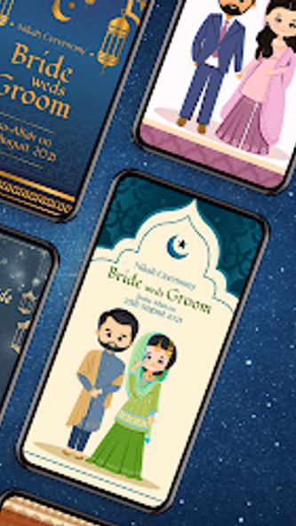 Muslim Wedding Card Maker Screenshot 1 - AppWisp.com Muslim Wedding Card Maker Screenshot 1 - AppWisp.com