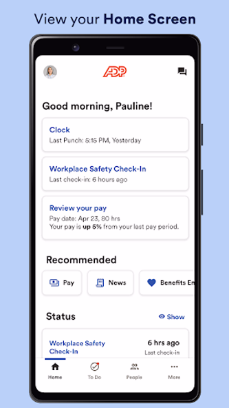 ADP Mobile Solutions Screenshot 2 - AppWisp.com ADP Mobile Solutions Screenshot 2 - AppWisp.com