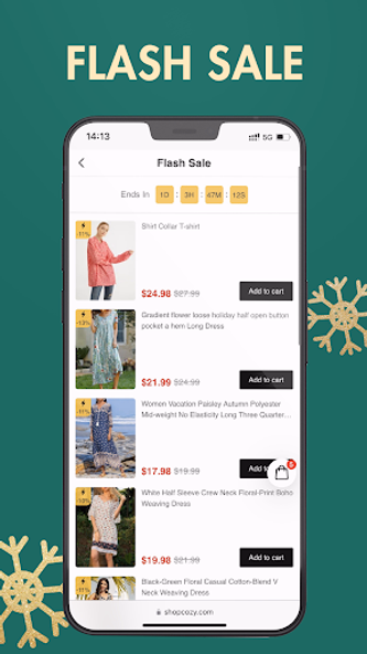 COZY-Fashion shopping Screenshot 2 - AppWisp.com COZY-Fashion shopping Screenshot 2 - AppWisp.com