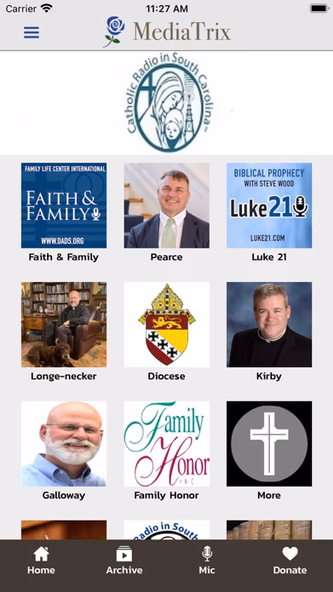 MediaTrix Catholic Screenshot 1 - AppWisp.com MediaTrix Catholic Screenshot 1 - AppWisp.com
