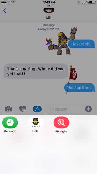 Halo Stickers Screenshot 2 - AppWisp.com Halo Stickers Screenshot 2 - AppWisp.com
