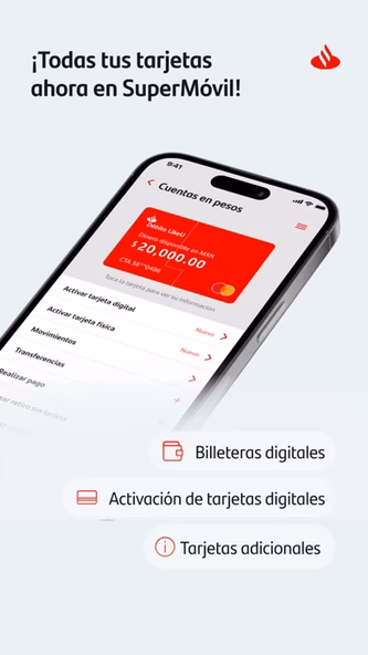 Santander SuperMóvil Screenshot 1 - AppWisp.com Santander SuperMóvil Screenshot 1 - AppWisp.com