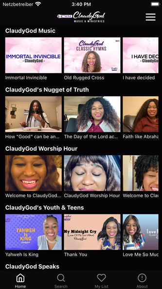 ClaudyGod TV Screenshot 2 - AppWisp.com ClaudyGod TV Screenshot 2 - AppWisp.com
