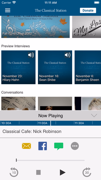 The Classical Station Screenshot 3 - AppWisp.com The Classical Station Screenshot 3 - AppWisp.com