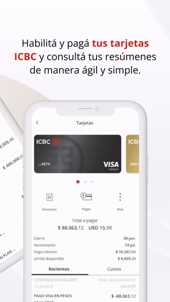 ICBC Mobile Banking(Argentina) Screenshot 4 - AppWisp.com ICBC Mobile Banking(Argentina) Screenshot 4 - AppWisp.com