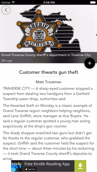 Traverse City Record Eagle Screenshot 2 - AppWisp.com Traverse City Record Eagle Screenshot 2 - AppWisp.com