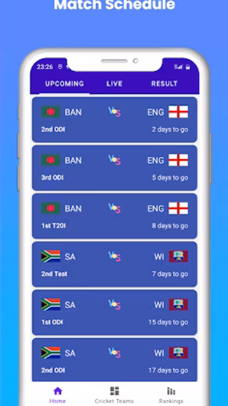 PAK VS USA -Live cricket score Screenshot 1 - AppWisp.com PAK VS USA -Live cricket score Screenshot 1 - AppWisp.com