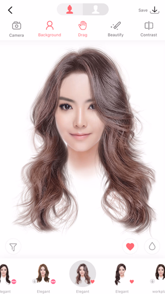i Hairstyle-hair color changer Screenshot 4 - AppWisp.com i Hairstyle-hair color changer Screenshot 4 - AppWisp.com