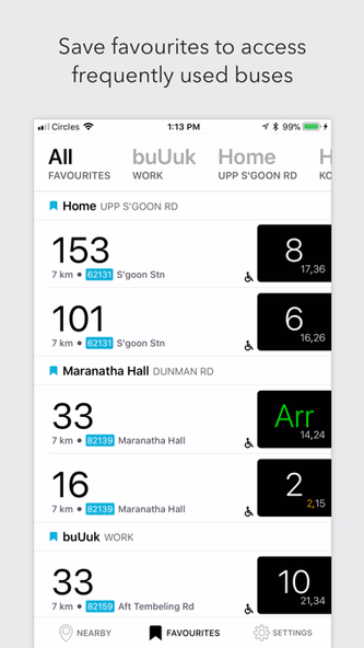 SG NextBus Screenshot 2 - AppWisp.com SG NextBus Screenshot 2 - AppWisp.com
