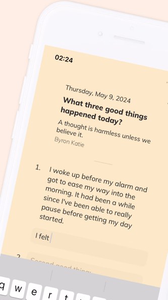 Good Things gratitude journal Screenshot 1 - AppWisp.com Good Things gratitude journal Screenshot 1 - AppWisp.com
