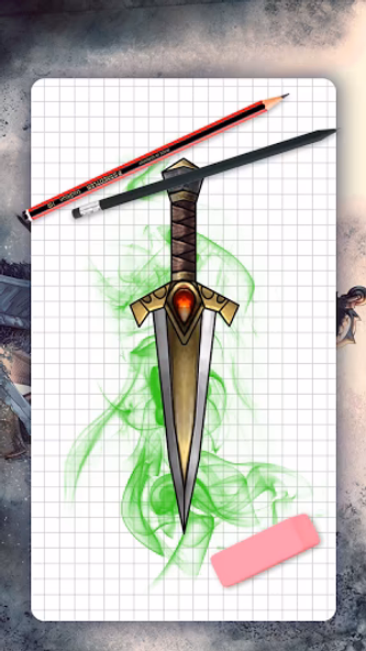 How to draw weapons. Daggers Screenshot 1 - AppWisp.com How to draw weapons. Daggers Screenshot 1 - AppWisp.com