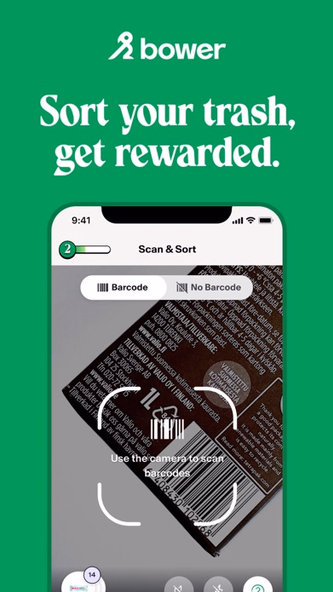 Bower: Recycle & get rewarded Screenshot 1 - AppWisp.com Bower: Recycle & get rewarded Screenshot 1 - AppWisp.com