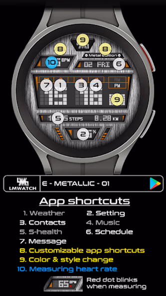 LMwatch E metallic 01 Screenshot 3 - AppWisp.com LMwatch E metallic 01 Screenshot 3 - AppWisp.com