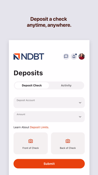 NDBT Mobile Banking Screenshot 3 - AppWisp.com NDBT Mobile Banking Screenshot 3 - AppWisp.com